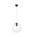 Pendant lamps spheres - Step into Design TONDA pendant lamp black 30cm - product 1