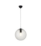 Pendant lamps spheres - Step into Design TONDA pendant lamp black 30cm - product 2