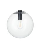 Pendant lamps spheres - Step into Design TONDA pendant lamp black 30cm - product 3