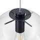 Step into Design Lampa wisząca TONDA czarna 30cm