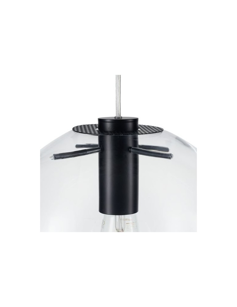 Pendant lamps spheres - Step into Design TONDA pendant lamp black 30cm - product kolory-swiatla.pl 6