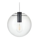 Pendant lamps spheres - Step into Design TONDA pendant lamp black 25cm - product 5