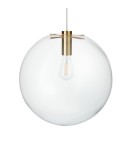 Pendant lamps spheres - Step into Design TONDA gold 40cm pendant lamp - product 1