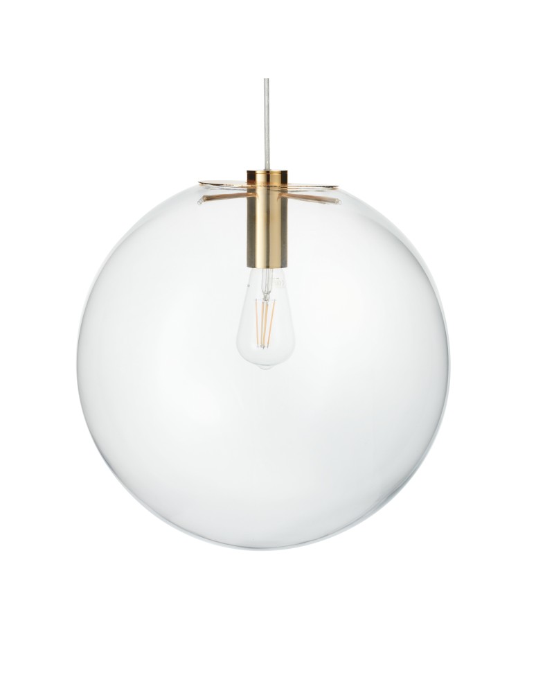 Pendant lamps spheres - Step into Design TONDA gold 40cm pendant lamp - product kolory-swiatla.pl 1