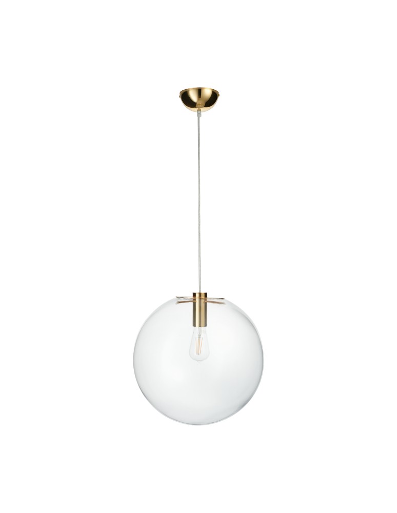 Pendant lamps spheres - Step into Design TONDA gold 40cm pendant lamp - product kolory-swiatla.pl 2