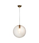Pendant lamps spheres - Step into Design TONDA gold 40cm pendant lamp - product 3