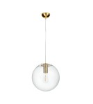 Pendant lamps spheres - Step into Design TONDA gold 30cm pendant lamp - product 1