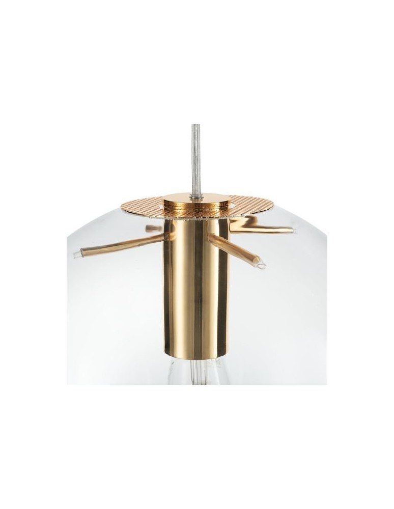 Pendant lamps spheres - Step into Design TONDA gold 30cm pendant lamp - product kolory-swiatla.pl 5