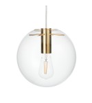 Pendant lamps spheres - Step into Design TONDA gold 25cm pendant lamp  - product 2