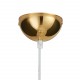 Step into Design Lampa wisząca TONDA złota 25cm 