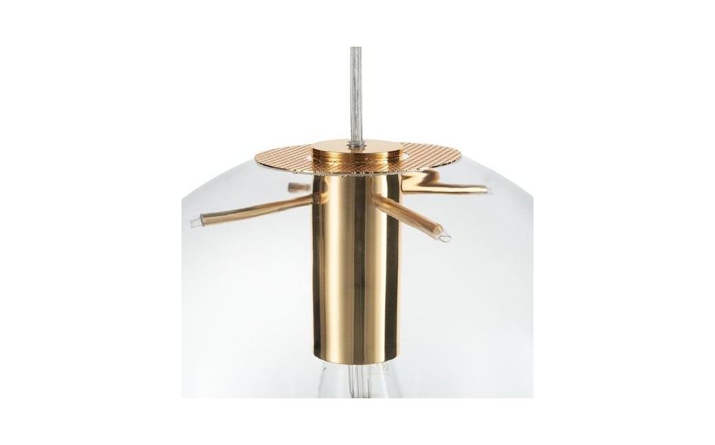 Step into Design Lampa wisząca TONDA złota 25cm 