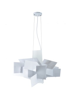 Step into Design Lampa wisząca FAME biała 65cm  - produkt 2