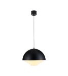 Scandinavian style pendant lamps - Step into Design DIVERSO matte black 35cm pendant lamp     - product 4