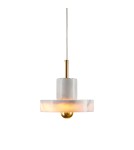Single pendant lamps - Step into Design UNIVERSO marble gold 18cm pendant lamp     - product 4