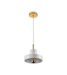 Single pendant lamps - Step into Design UNIVERSO marble gold 18cm pendant lamp     - product 5