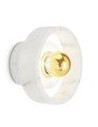 Step into Design UNIVERSO marble gold 18cm wall lamp.     