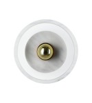 Glamour wall lamps - Step into Design UNIVERSO marble gold 18cm wall lamp.      - product 3