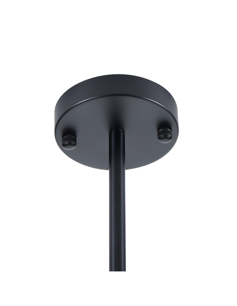 Modern pendant lamps - Step into Design CLEX pendant lamp - 6P LED black 100cm      - product kolory-swiatla.pl 5