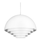 Scandinavian style pendant lamps - Step into Design DIVERSO matte white 40cm pendant lamp     - product 1