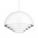 Step into Design Lampa wisząca DIVERSO biała matowa 40cm 