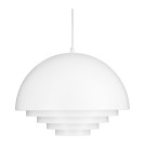 Scandinavian style pendant lamps - Step into Design DIVERSO matte white 40cm pendant lamp     - product 2