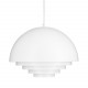 Step into Design Lampa wisząca DIVERSO biała matowa 40cm 