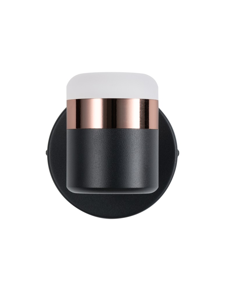 LED wall lamps - Step into Design POCCO LED wall lamp black 16cm     - product kolory-swiatla.pl 2