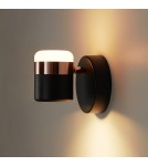 LED wall lamps - Step into Design POCCO LED wall lamp black 16cm     - product 5