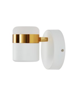 Step into Design Lampa ścienna POCCO LED biała 16cm