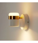 Retro wall lamps - Step into Design POCCO LED wall lamp white 16cm     - product 2