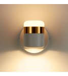 Retro wall lamps - Step into Design POCCO LED wall lamp white 16cm     - product 3