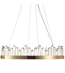 Glamour pendant lamps - Step into Design LUSSO LED pendant lamp gold 60cm     - product 1