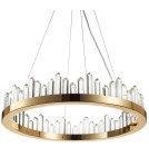 Glamour pendant lamps - Step into Design LUSSO LED pendant lamp gold 60cm     - product 3