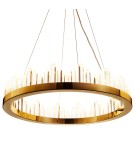 Glamour pendant lamps - Step into Design LUSSO LED pendant lamp gold 60cm     - product 4