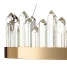 Glamour pendant lamps - Step into Design LUSSO LED pendant lamp gold 60cm     - product 6