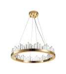 Glamour pendant lamps - Step into Design LUSSO LED pendant lamp gold 60cm     - product 7
