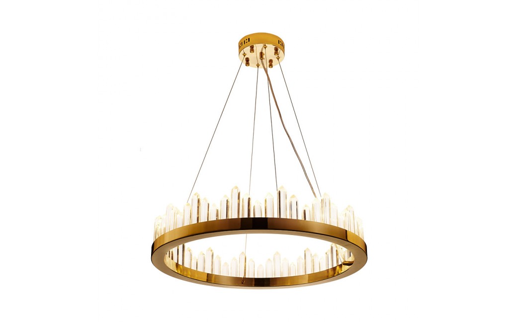 Step into Design Lampa wisząca LUSSO LED złota 60cm 