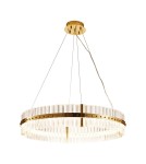 Glamour pendant lamps - Step into Design AURA LED pendant lamp gold 85cm     - product 1