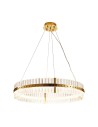 Step into Design AURA LED pendant lamp gold 85cm    