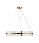 Glamour pendant lamps - Step into Design AURA LED pendant lamp gold 85cm     - product 2