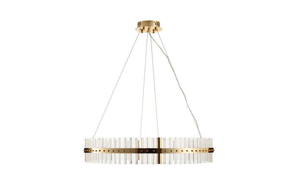 Step into Design Lampa wisząca AURA LED złota 85cm 