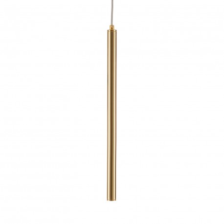 Step into Design Lampa wisząca SLIM złota 45cm 