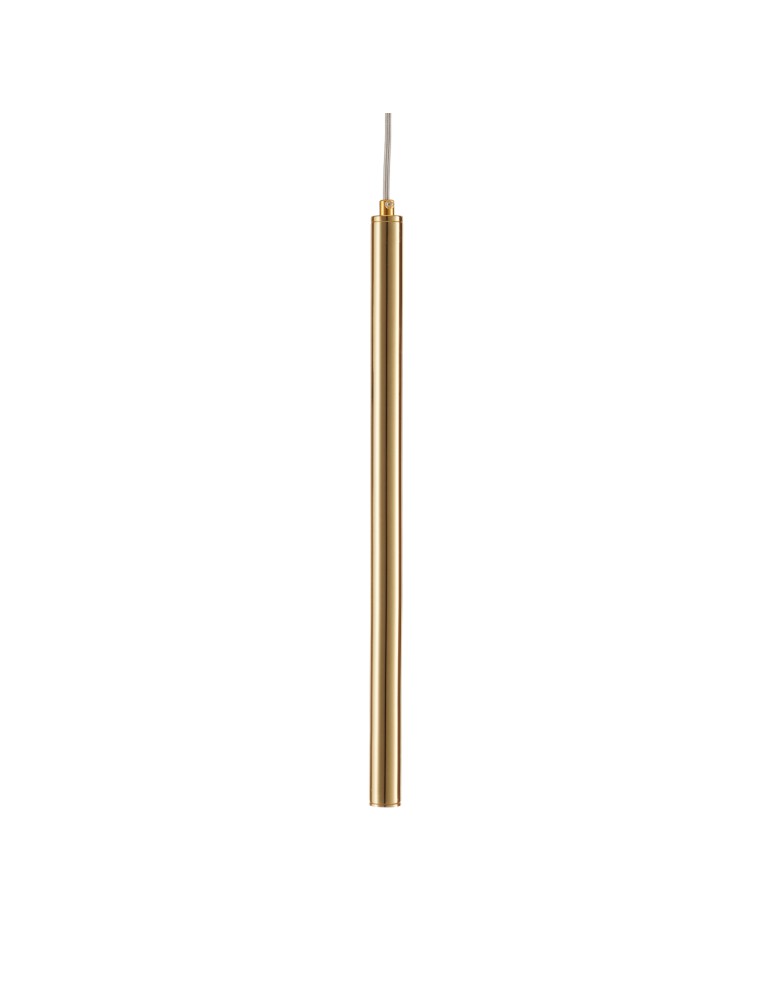 Pendant tube lamps - Step into Design SLIM pendant lamp gold 45cm     - product kolory-swiatla.pl 2