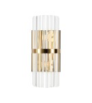 Glamour wall lamps - Step into Design GLITTER gold 50cm wall lamp - product 1