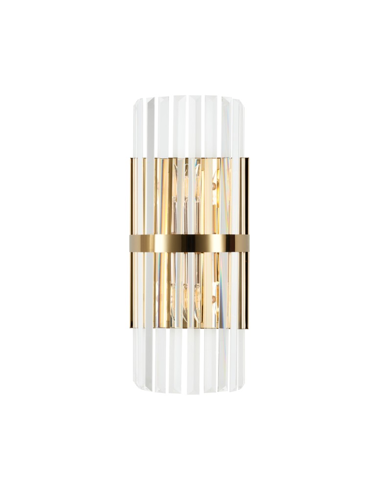 Glamour wall lamps - Step into Design GLITTER gold 50cm wall lamp - product kolory-swiatla.pl 1