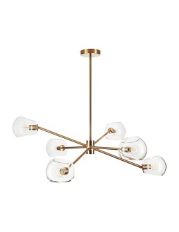 Step into Design Lampa wisząca COSMIC-6 złota 75cm            