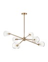 Step into Design COSMIC-6 gold 75cm pendant lamp    