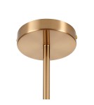 Pendant lamps spheres - Step into Design COSMIC-6 gold 75cm pendant lamp     - product 6