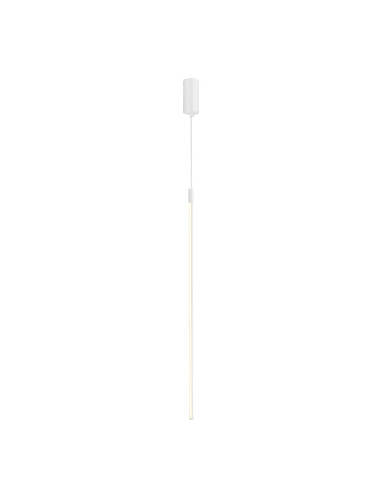 Pendant tube lamps - Step into Design SPARO M LED pendant lamp white 80cm     - product kolory-swiatla.pl 1