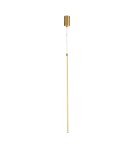 Pendant tube lamps - Step into Design SPARO M LED pendant lamp gold 80cm     - product 1